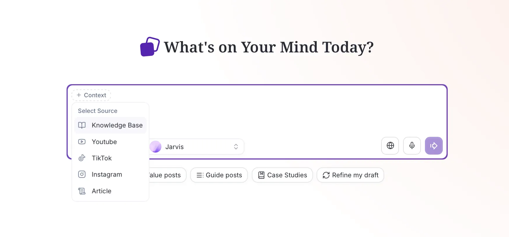 Context Options