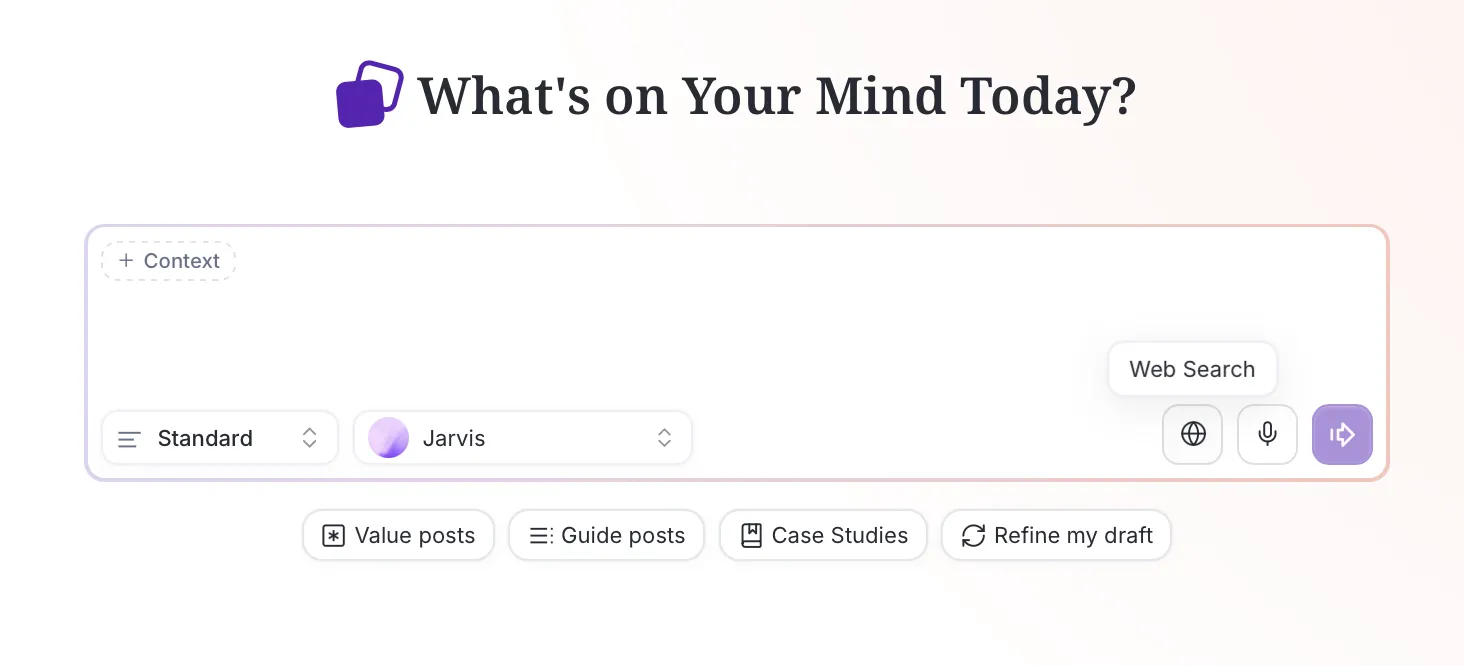 Web Search Interface