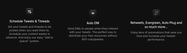 Tweet Hunter Features